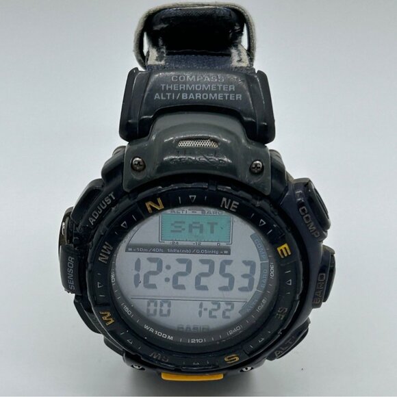 Casio Pathfinder Digital Watch PAG40 With Altimeter Barometer Working READ - Picture 10 of 14